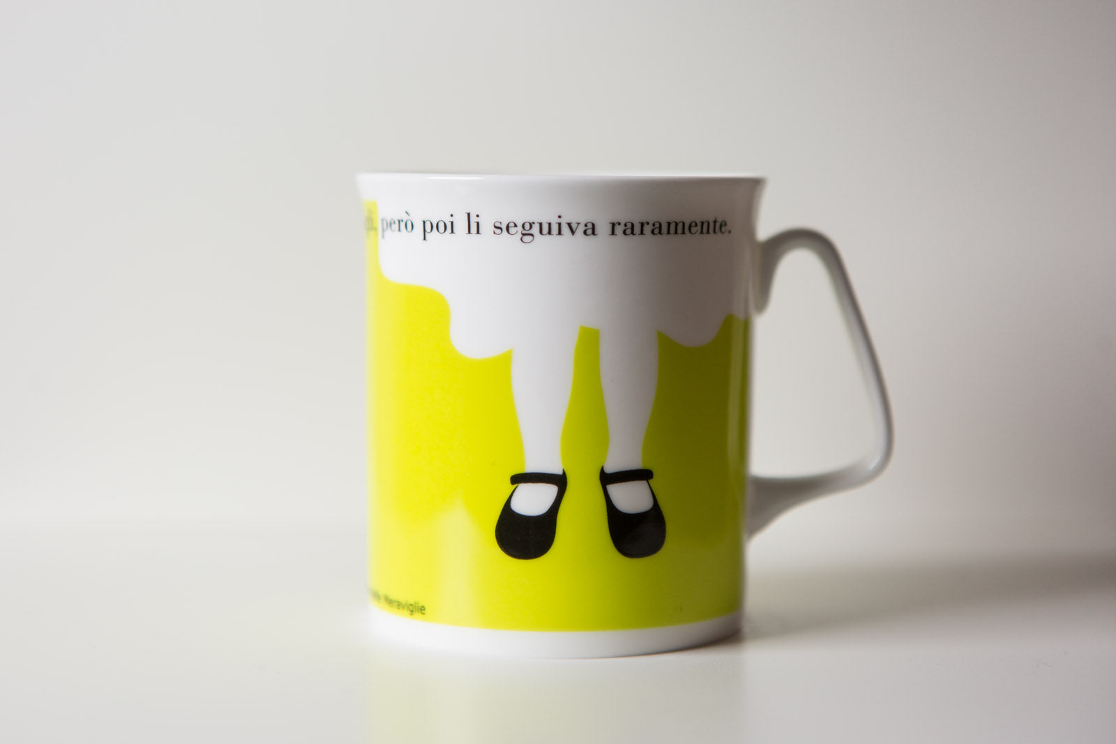 Tazza letteraria - Di solito Alice si dava degli ottimi consigli, però poi li seguiva raramente. Lewis Carroll